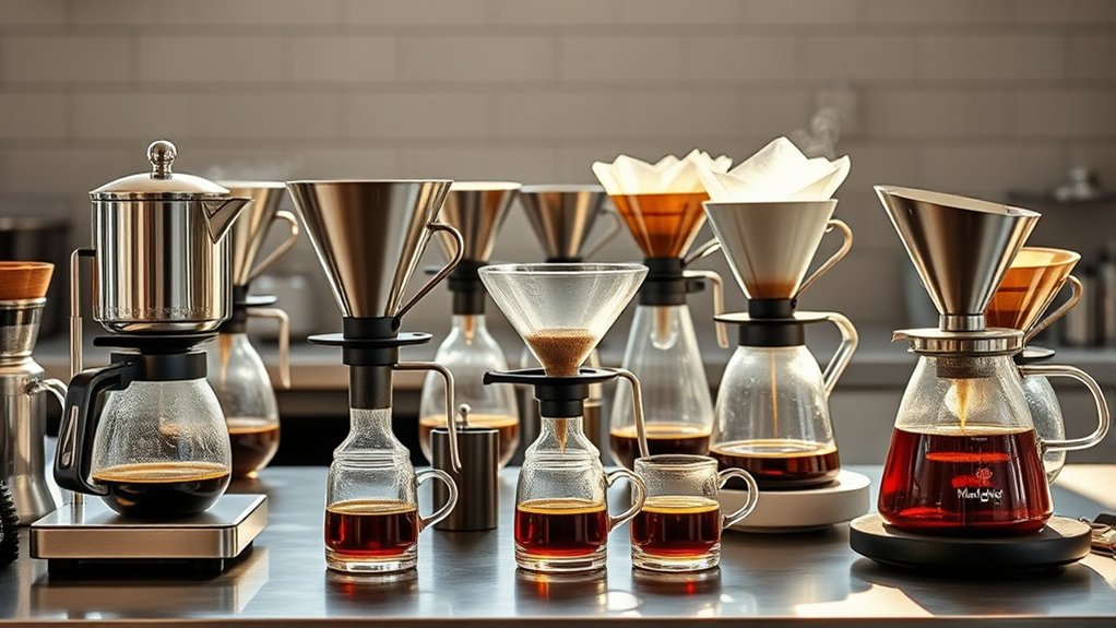 top pour over coffee makers