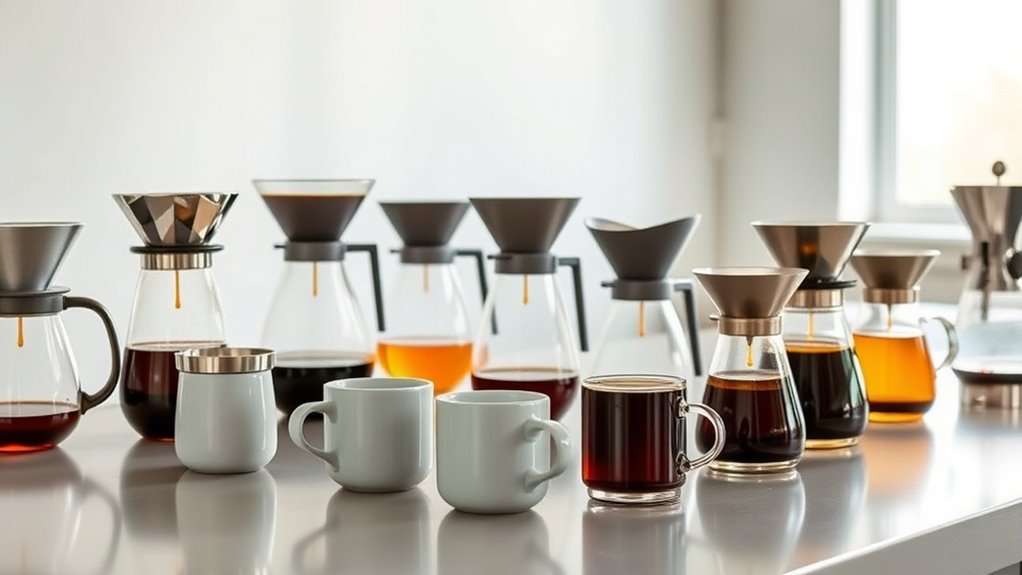 top pour over coffee makers