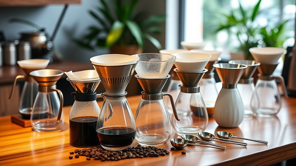 top pour over coffee makers