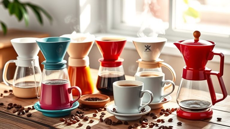 top pour over coffee sets