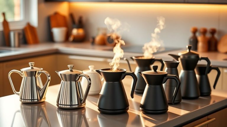 top pour over kettles