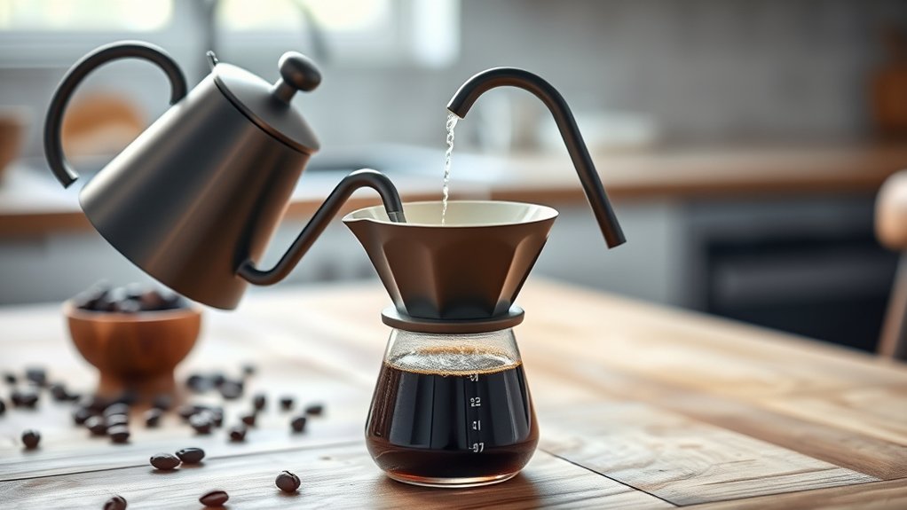 top pour over kettles
