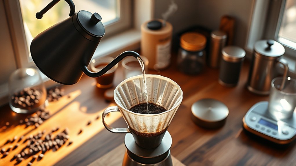 top pour over kettles