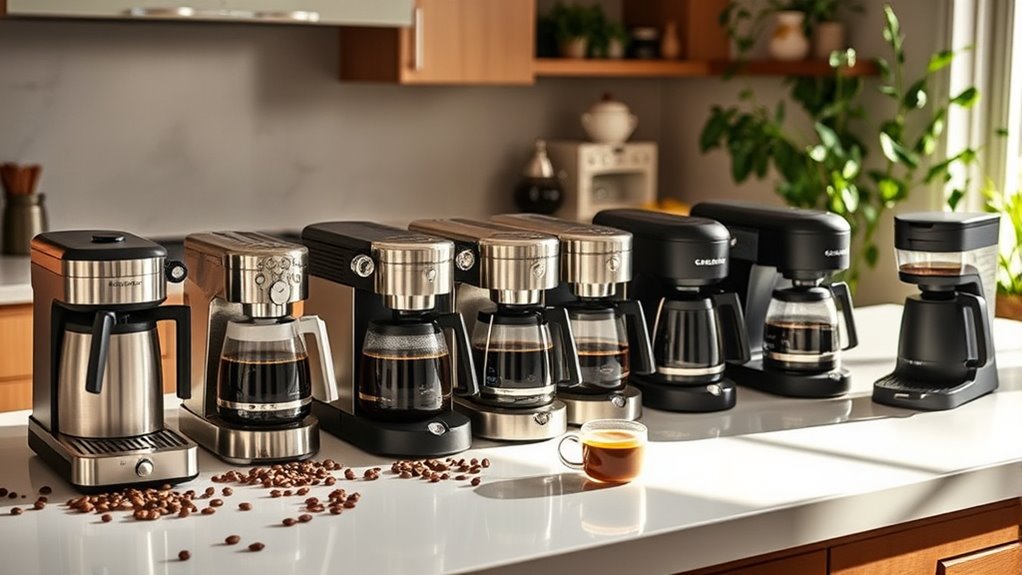 top pressure coffee makers
