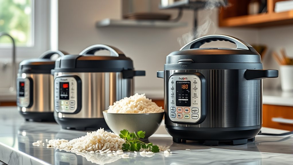 top pressure rice cookers