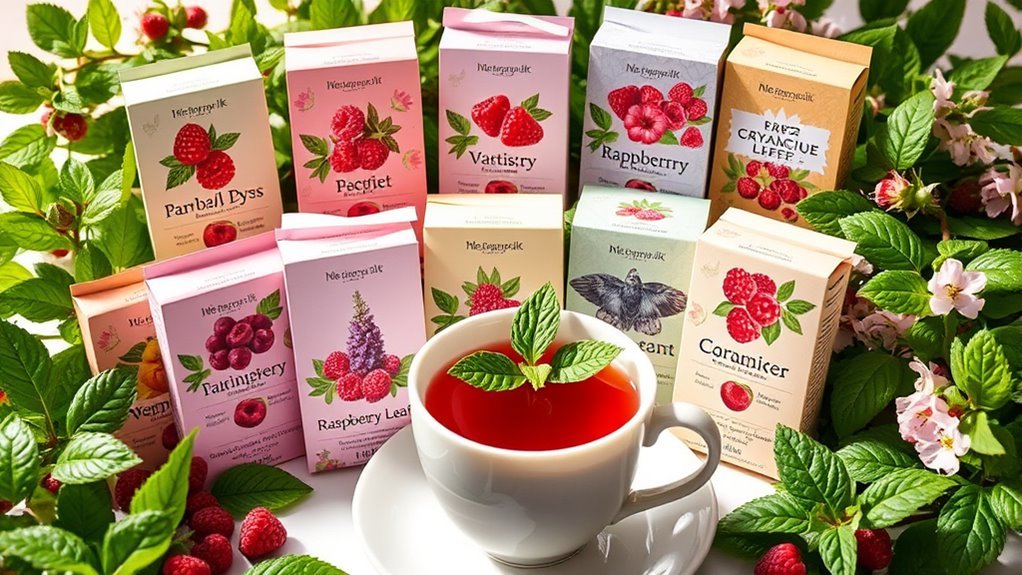 top raspberry leaf teas