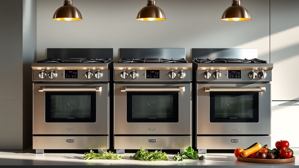 top rated dual fuel stoves