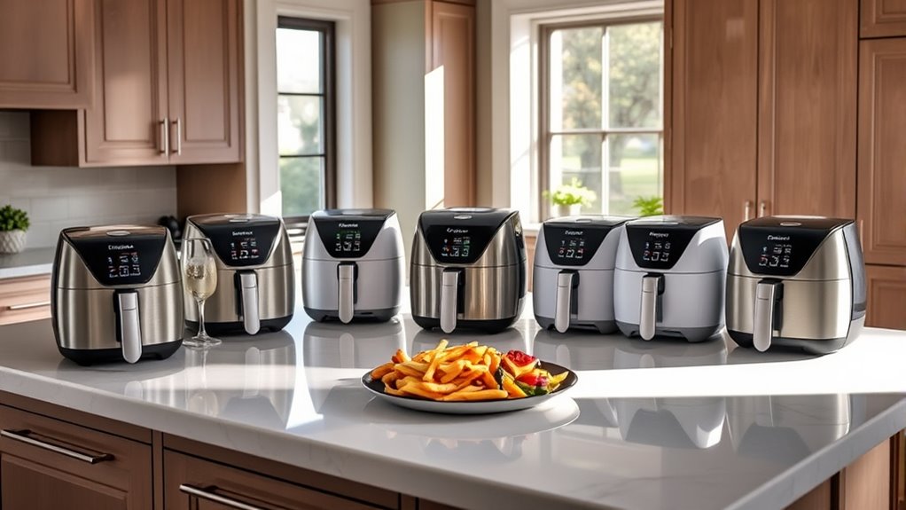 top rated large air fryers