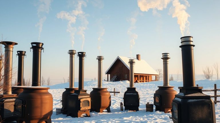 top safe wood stove chimneys