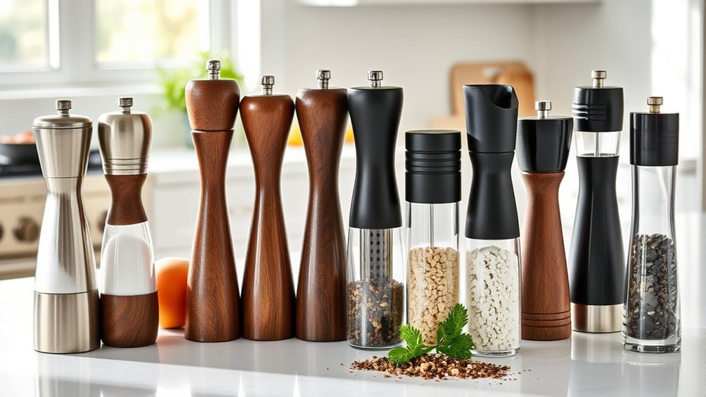 top salt and pepper mills