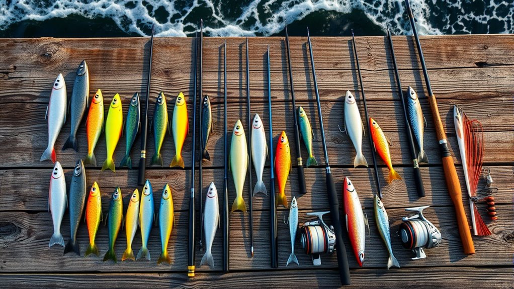 top salt fishing tackle sets