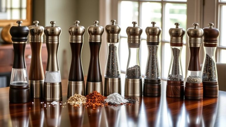 top salt pepper grinders