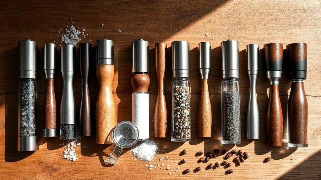 top salt pepper grinders