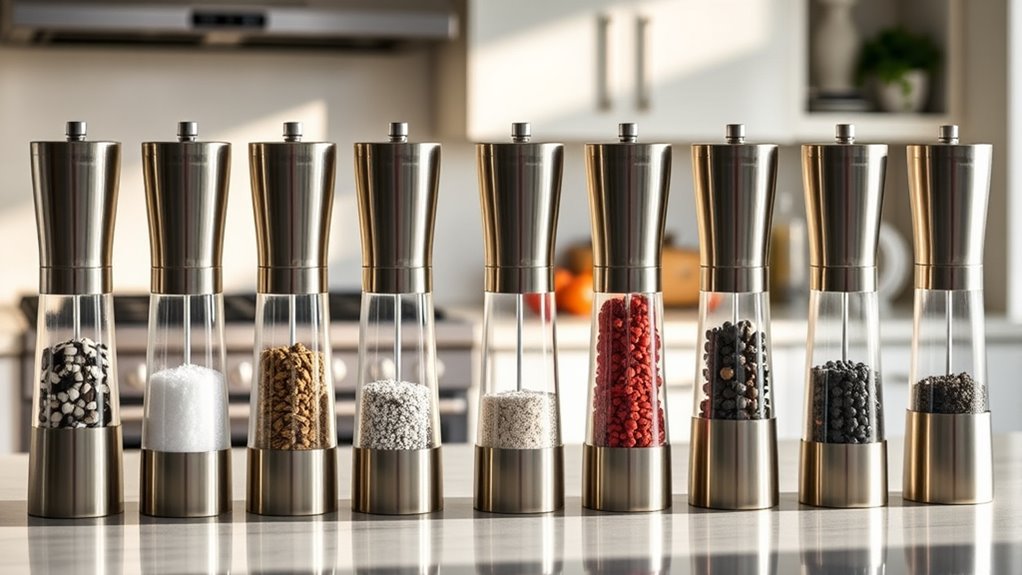 top salt pepper grinders