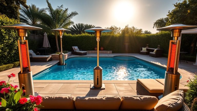 top salt pool heaters