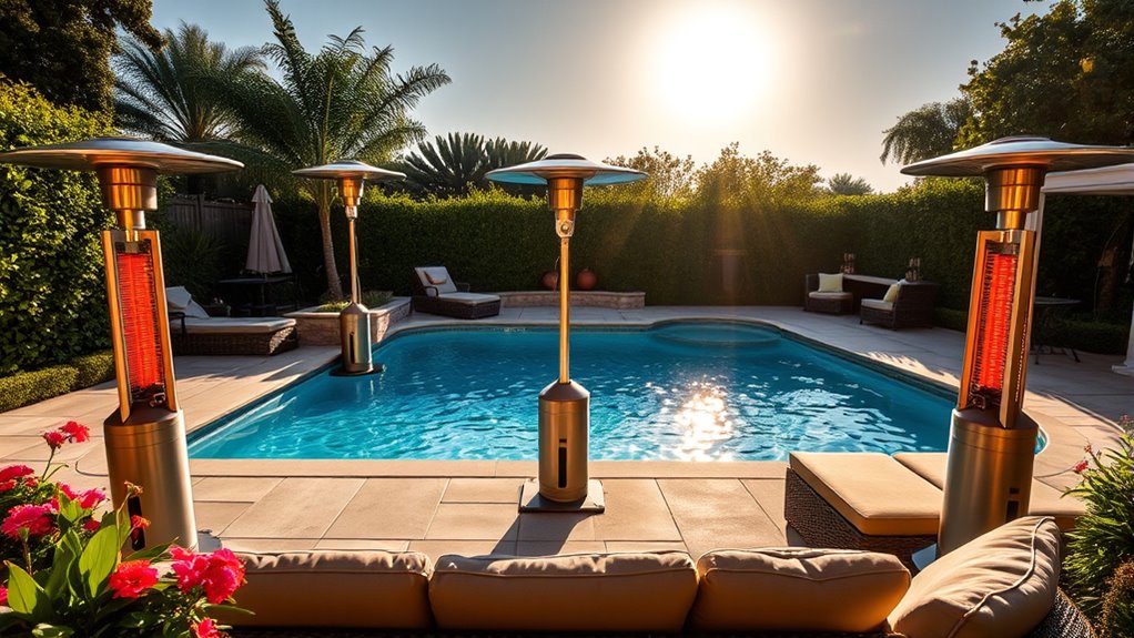 top salt pool heaters