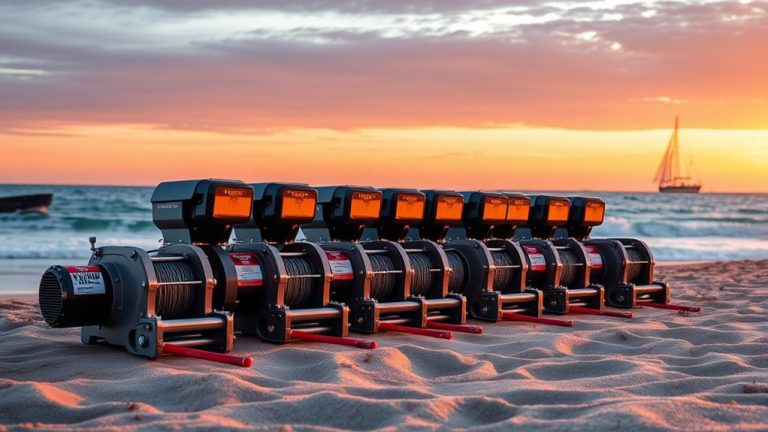 top salt resistant electric winches