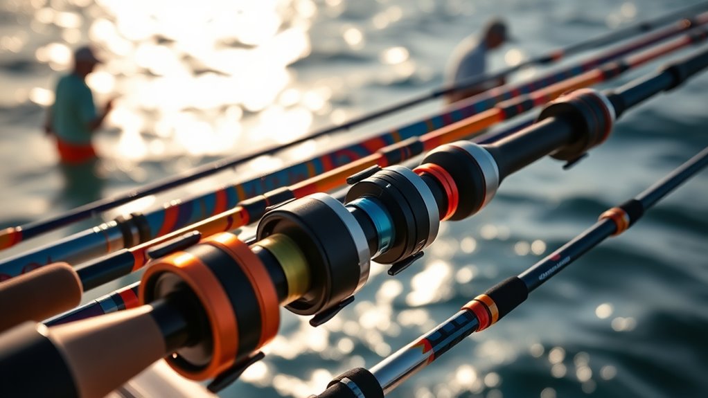 top salt spinning rods