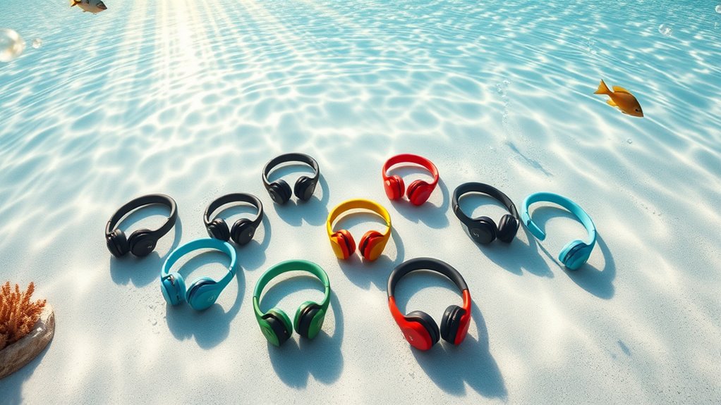 top salt water waterproof headphones