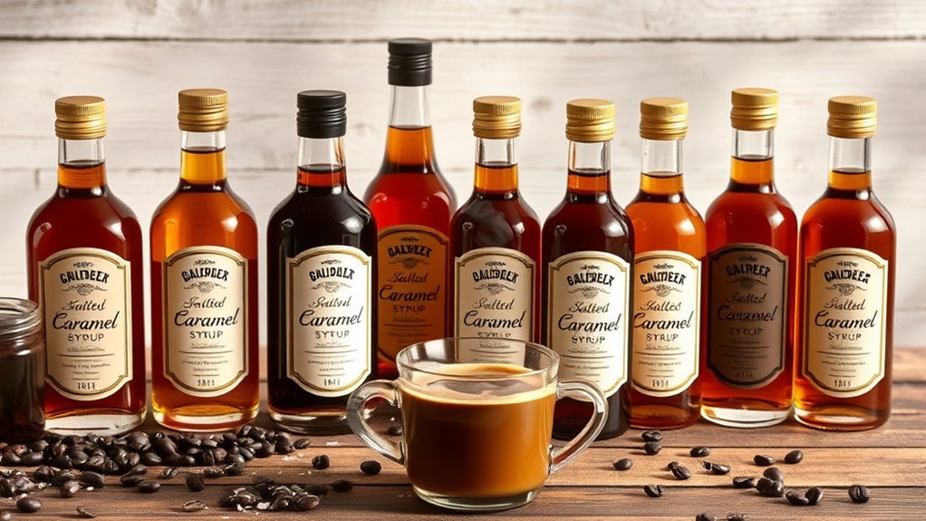 top salted caramel syrups