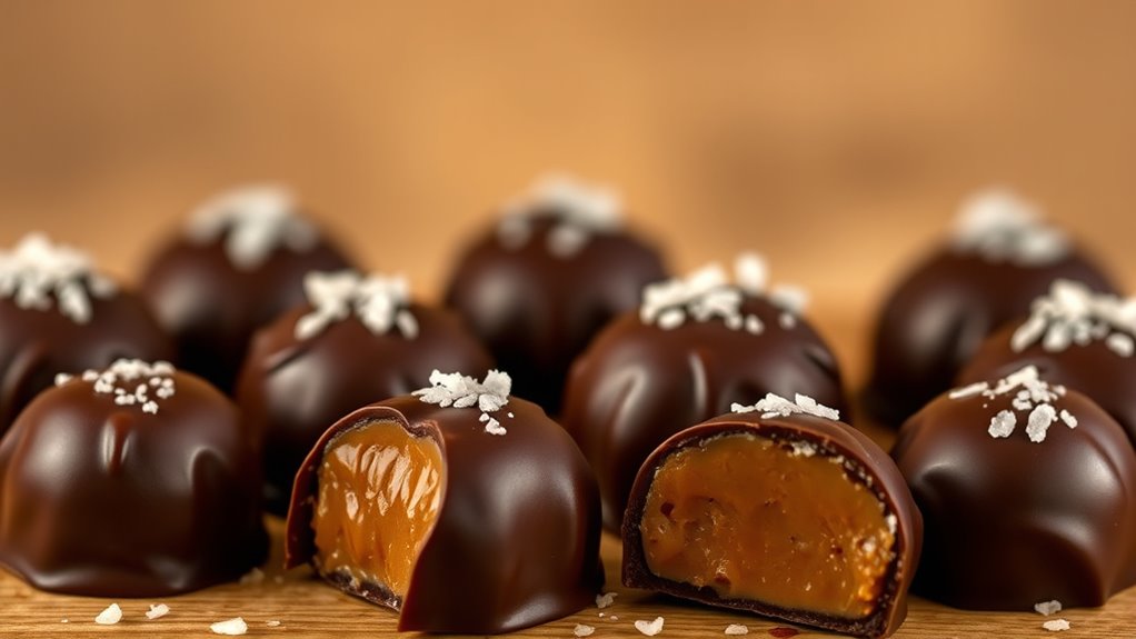 top sea salt caramel chocolates