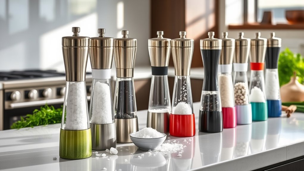 top sea salt grinders