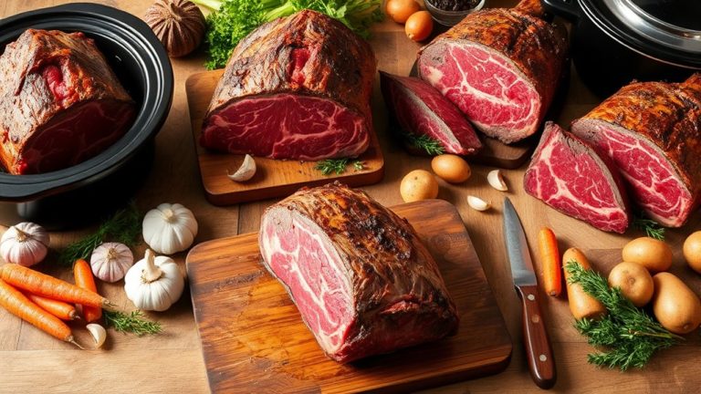 top slow cooker beef roasts