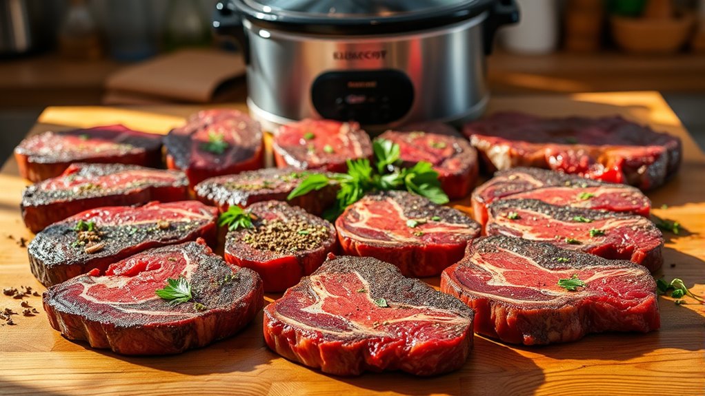 top slow cooker steak options