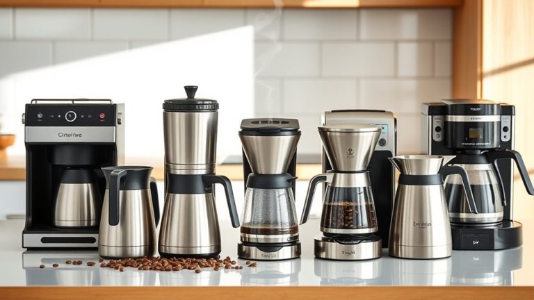 top stainless coffee makers