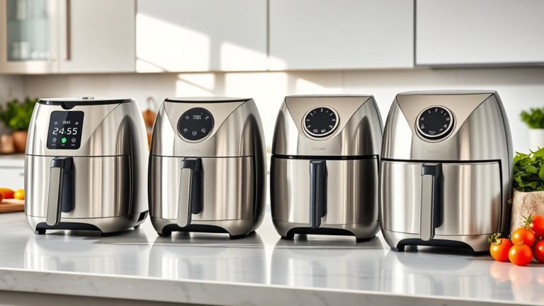 top stainless steel air fryers