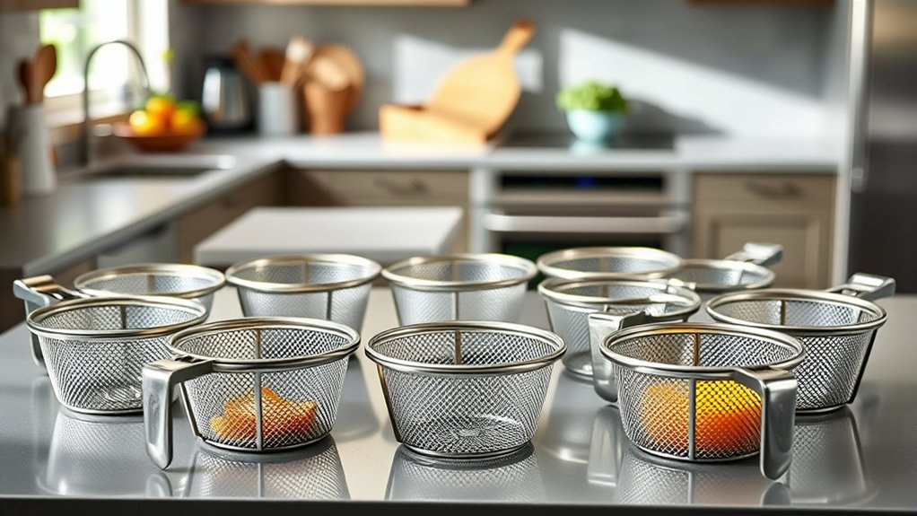 top stainless steel baskets