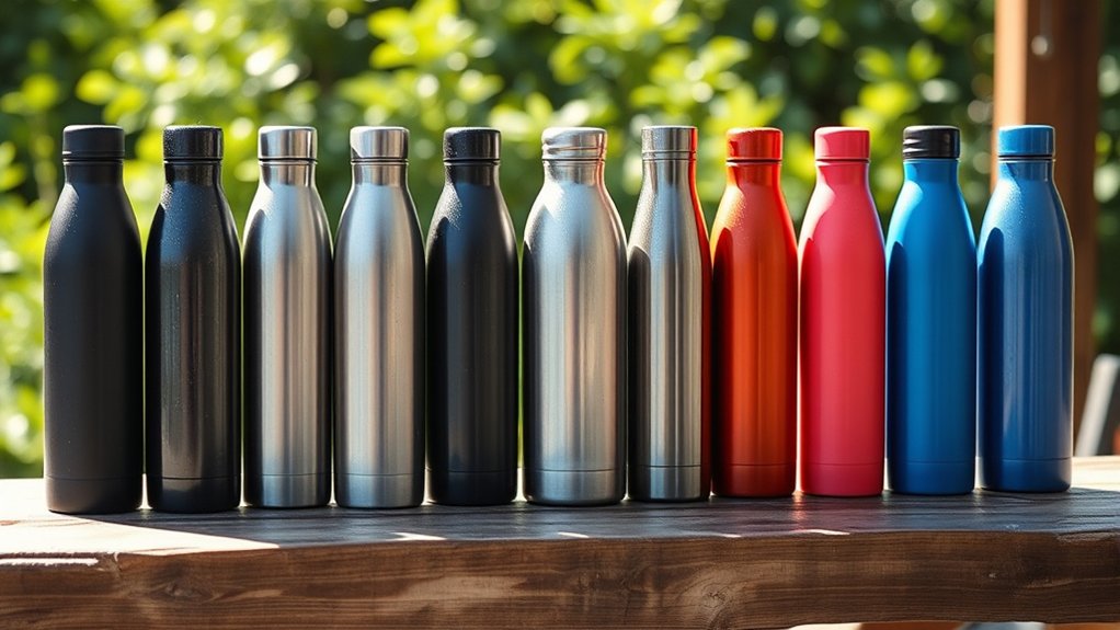 top stainless steel bottles