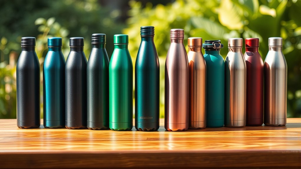 top stainless steel bottles