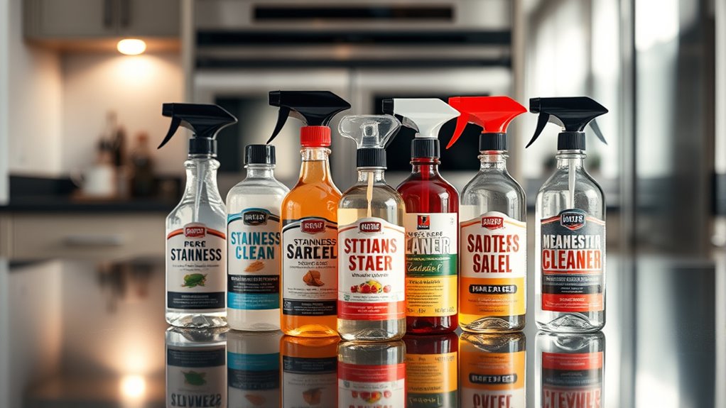 top stainless steel cleaners