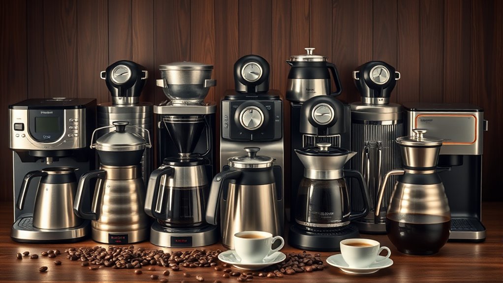 top stainless steel coffee makers