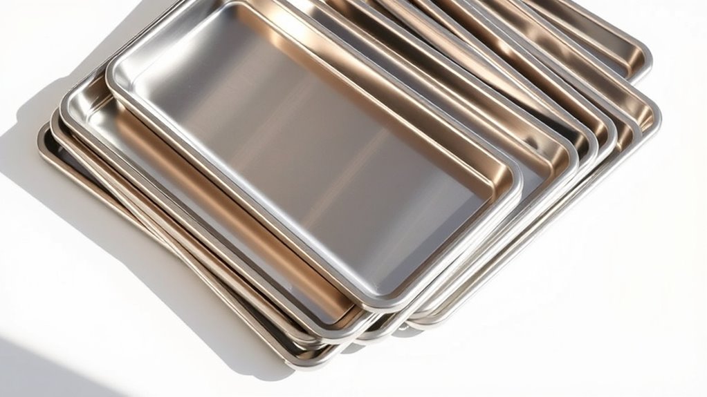 top stainless steel cookie sheets