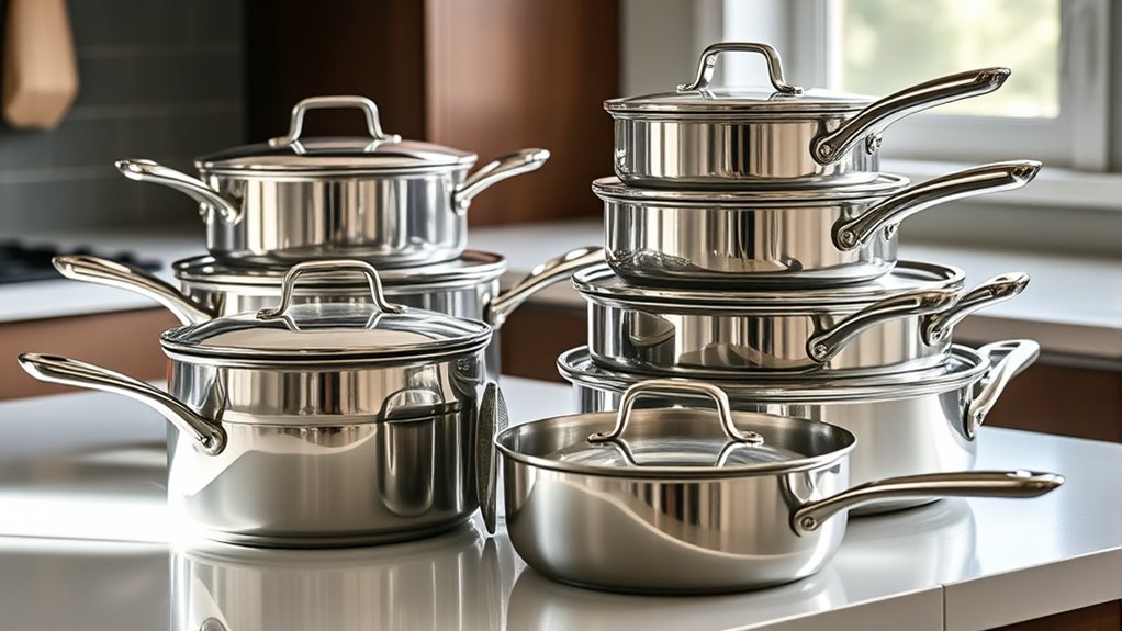 top stainless steel cookware