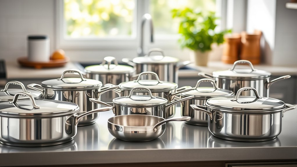 top stainless steel cookware