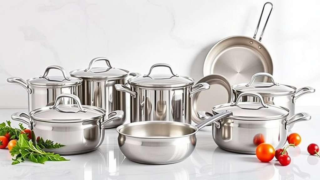 top stainless steel cookware