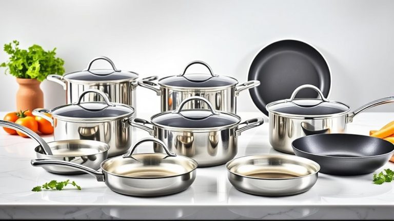 top stainless steel cookware
