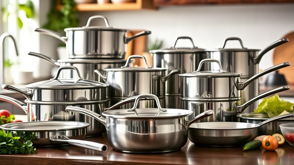 top stainless steel cookware