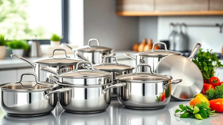 top stainless steel cookware