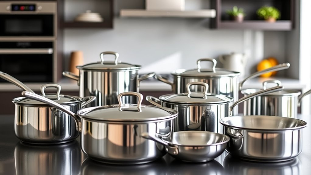 top stainless steel cookware brands