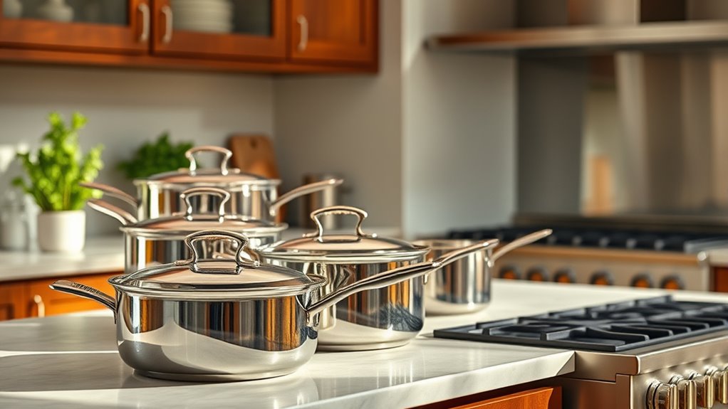 top stainless steel cookware brands