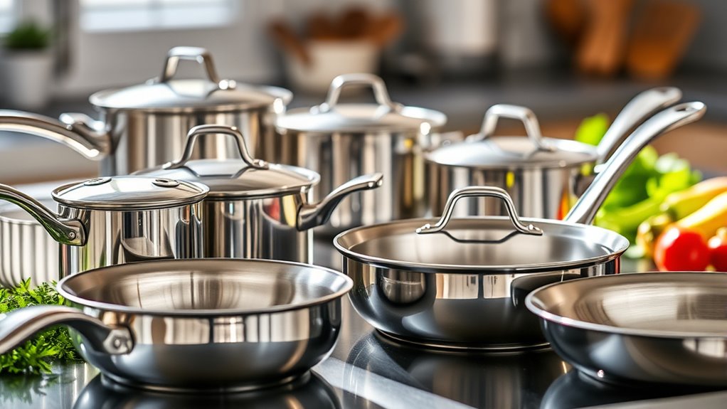 top stainless steel cookware brands