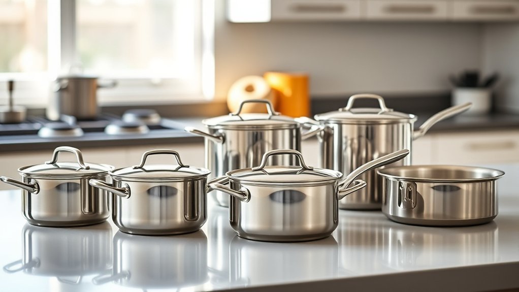 top stainless steel cookware