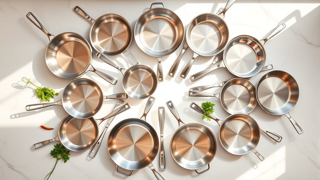 top stainless steel cookware