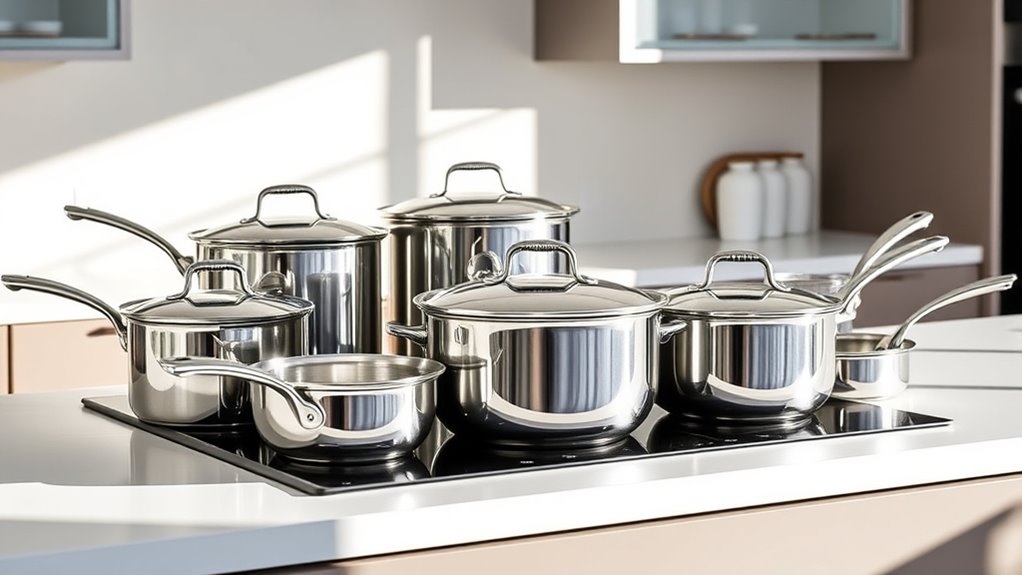 top stainless steel cookware