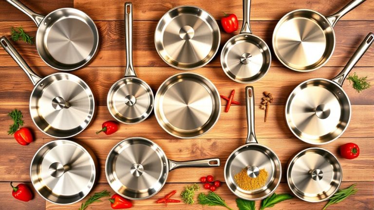 top stainless steel cookware