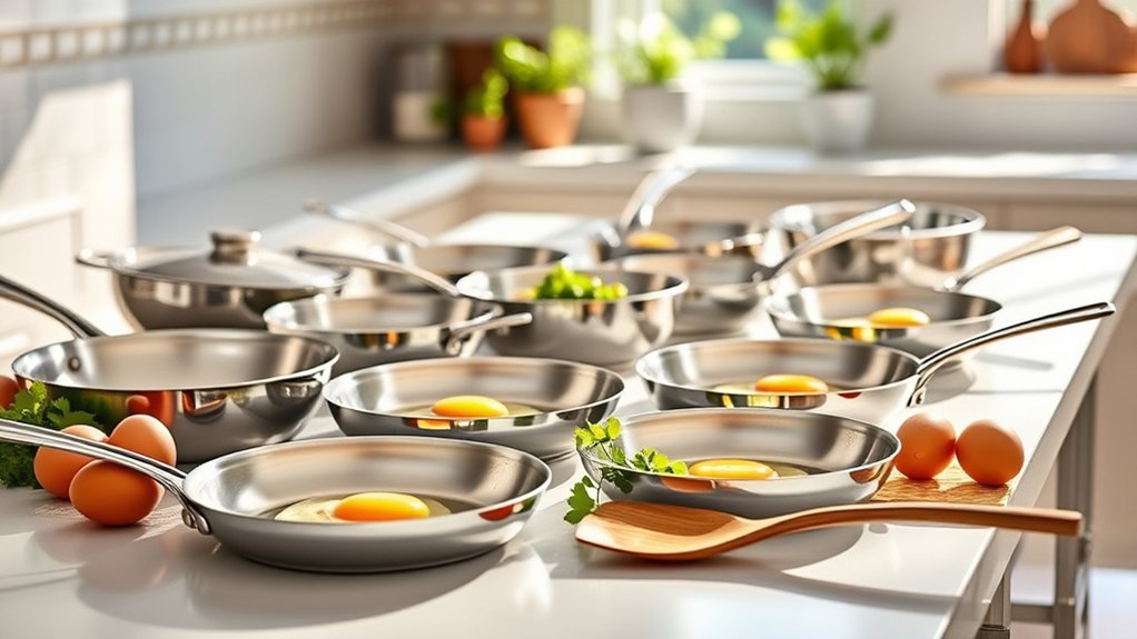 top stainless steel cookware